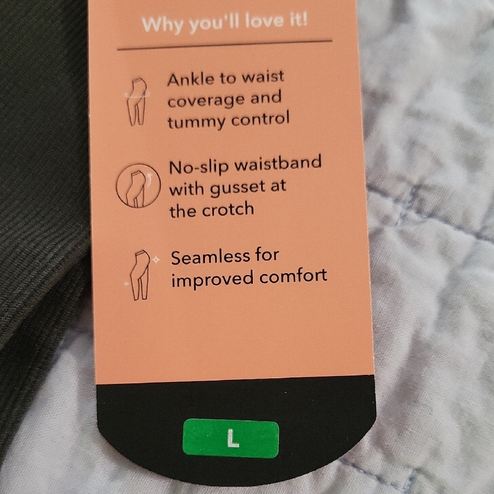 Shapermint Essentials Black Seamless Leggings - image 4